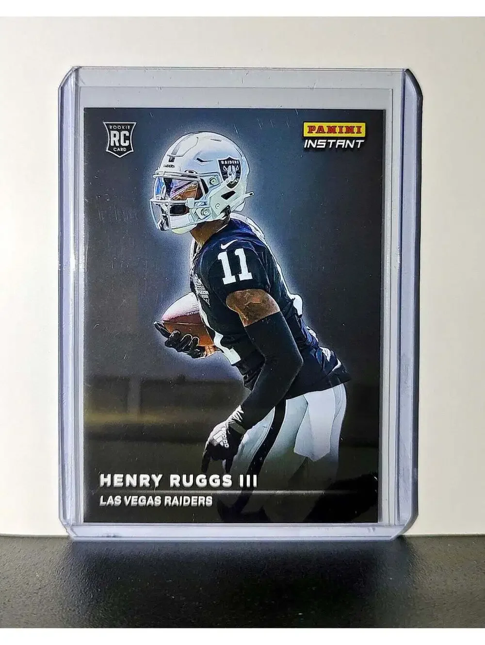 Henry Ruggs III Rookie 2020 Panini NFL #15 Rookie Spotlight Las Vegas Raiders